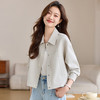 CS54-6671开春穿搭棒球服女士短外套春装女款2025年新款百搭小个子夹克上衣 商品缩略图0