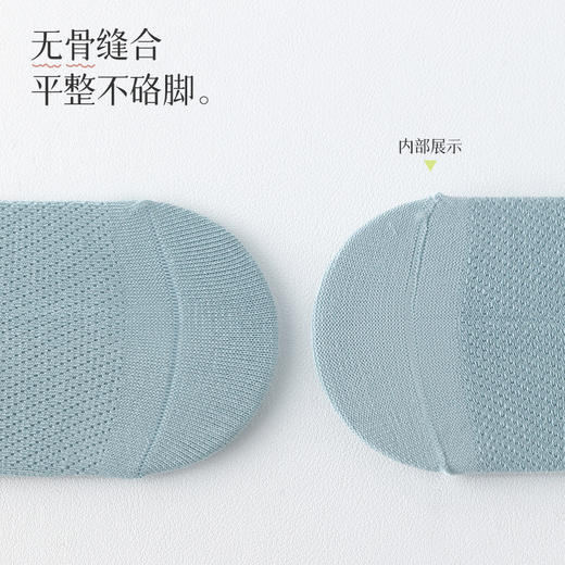 【4双纯棉儿童袜子】全棉夏季薄款男童网眼中筒袜 男孩中大童学生袜子  商品图3
