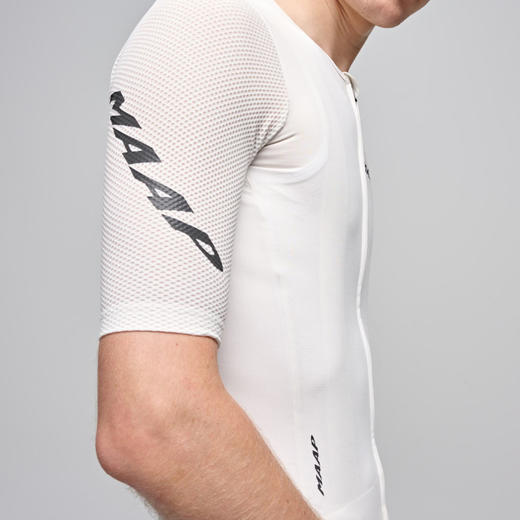 MAAP 男士 Emerge Jersey 秋雾白 短袖骑行服 商品图3