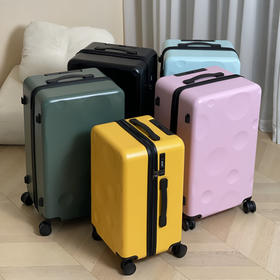 全网爆款的【马卡龙芝士行李箱】来啦❗️少女心炸裂的奶酪造型🧀️ 巨能装+抗造耐用+细节贴心🏆