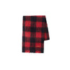 谜底红色格子围巾2025冬季新品复古格纹羊毛混纺围脖女254MQ1962 商品缩略图0