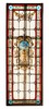 独角鹿西洋古董 1886年法国玻璃艺术大师C. Pizzagalli签名创作出品四季天使主题彩绘玻璃花窗一组 商品缩略图1