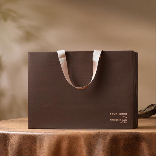 茶韵皮盒【两合金罐+杯 咖色】130元一套/一箱10套 商品图8