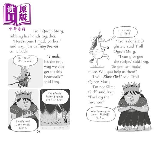 【中商原版】伊兹系列 伊兹与可怕的仙女 Izzy the Inventor and the Scary Fairy 英文原版 儿童文学小说 故事书 进口童书 商品图4
