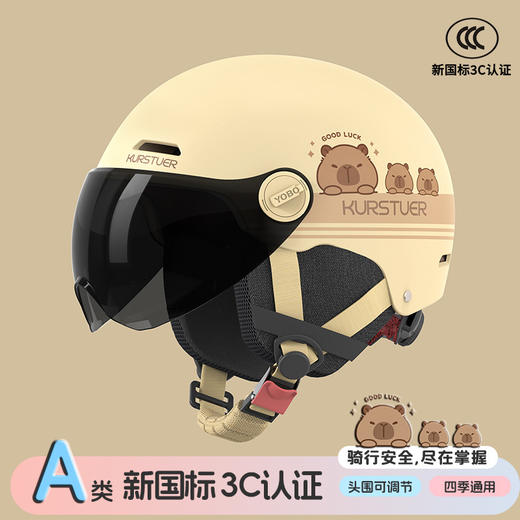 新国标3C认证头盔 电动车头盔秋新款电瓶车帽男士四季款通用 商品图10