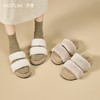 西遇法式毛毛拖鞋女新款秋冬羊毛保暖百搭配裙子厚底外穿拖鞋V1857078 商品缩略图0