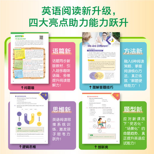 初中英语同步拓展阅读训练 七年级 上 商品图2