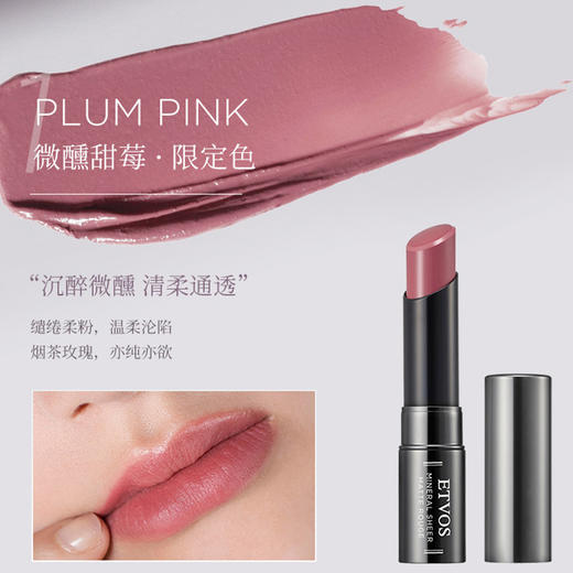 Etvos 悦朵丝 沁柔哑光矿物唇膏口红 4g 商品图2