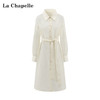 会员福利【天丝+亚麻】拉夏贝尔/La Chapelle松弛感绑带收腰防晒长袖衬衫中长款 商品缩略图1