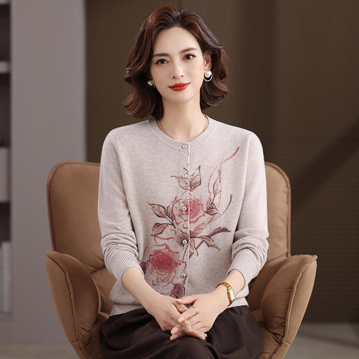 W087-58608-165-278妈妈装秋 商品图2