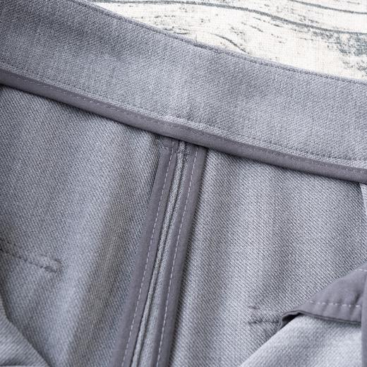 「自」全新升级【铂金会员146/天猫199/差价53】(91834)洛诗琳高级灰西装阔腿裤2025年秋季新款高腰显瘦垂感直筒裤 商品图3