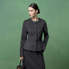 【林栖设计小店】金风玉露系列绵羊毛双面呢外套修身2025秋冬新款上衣女1954058 商品缩略图8