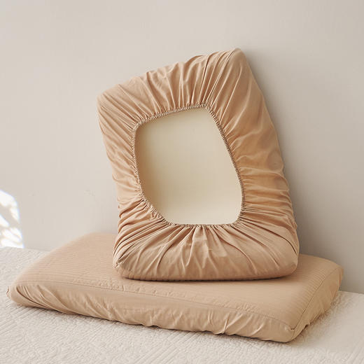 【全棉万能枕套】全棉万能枕套良品旅行夹棉枕套学生宿舍懒人纯色隔脏枕套 商品图9