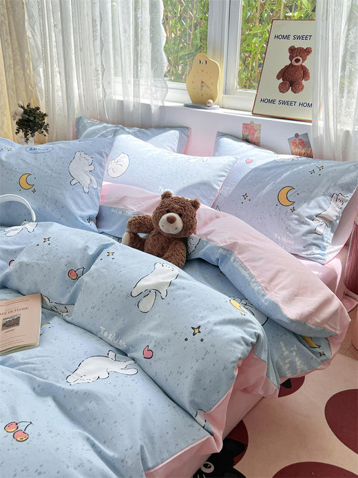 【YW】无忧购100%纯棉可爱卡通印花四件套（截单后3-5天发货) 商品图13