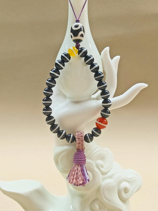 玛瑙天珠手串（8mm）挂件手机链 商品图2