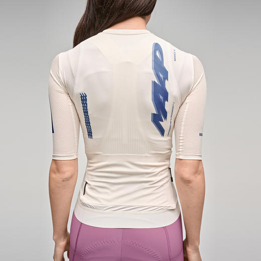 MAAP 女士 Blaze系列 Pro Air 3.0 香草白 短袖骑行服 商品图4