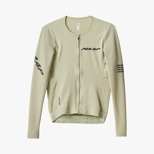 MAAP 男士 Emerge LS Jersey 流沙绿 长袖骑行服 商品图5