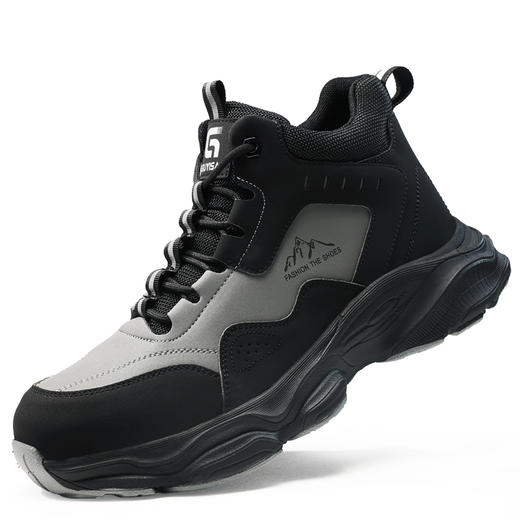 劳保鞋运动系列防砸防刺穿欧标钢包头凯夫拉橡塑底舒适耐磨 商品图9