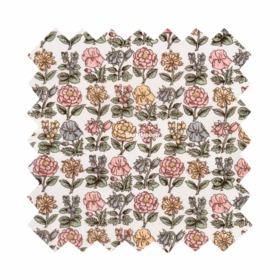 LT288A liberty 达维丽亚花朵  粉色（DAVALIA FLOWERS)269/M