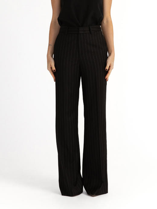 FREY｜TR087 BORDEAUX trousers [ 黑条纹 ] 商品图1