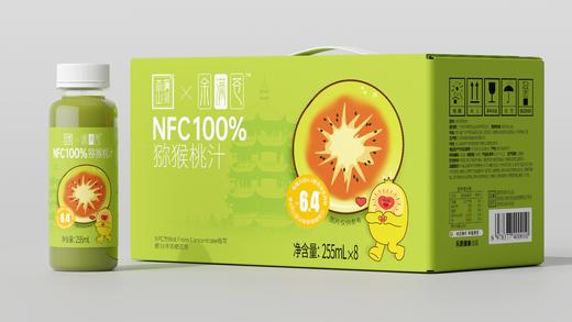 【苍山溪水x余满苍】四川广元苍溪NFC100%猕猴桃果汁255ml*8礼盒装 商品图0