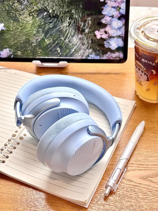 【好音质不用上千 】塞尔兰斯无线降噪立体声耳机MS-B8ANC 蚕丝喇叭 滑动调节音量 降噪设计 伸缩折叠收纳 续航约100h 商品图8