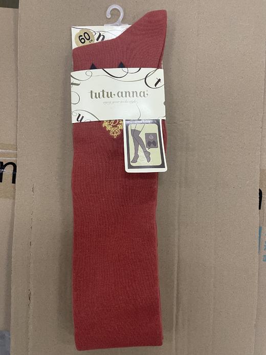 tutuanna秋冬过膝袜 60cm 22-24cm 商品图0