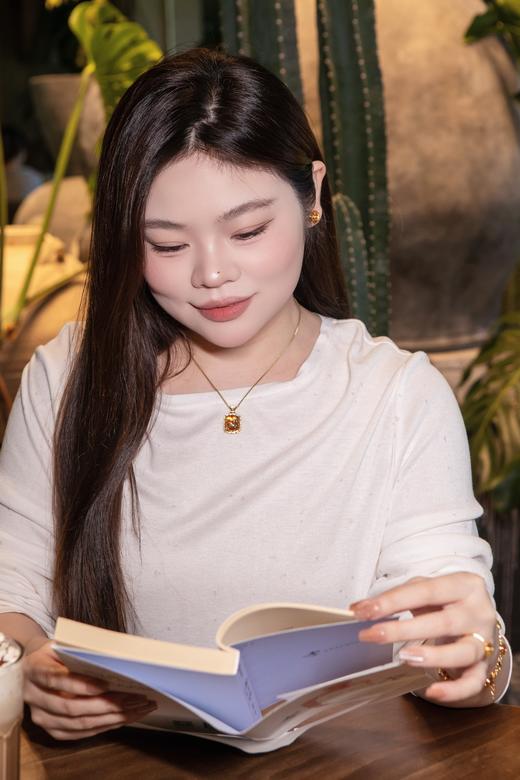 【花珀系列饰品】花姐心选，天然波罗的海产地配饰吊坠、耳饰、开口戒指、手链！配件均为925银镀金，质地温润，触感舒适，适合日常佩戴，花珀里的花花世界，被称为永不凋零的花~🌸 商品图7