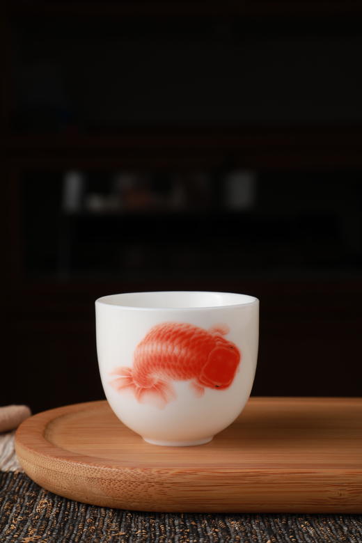 五福金鱼茶具套杯（五头T鱼） 商品图6