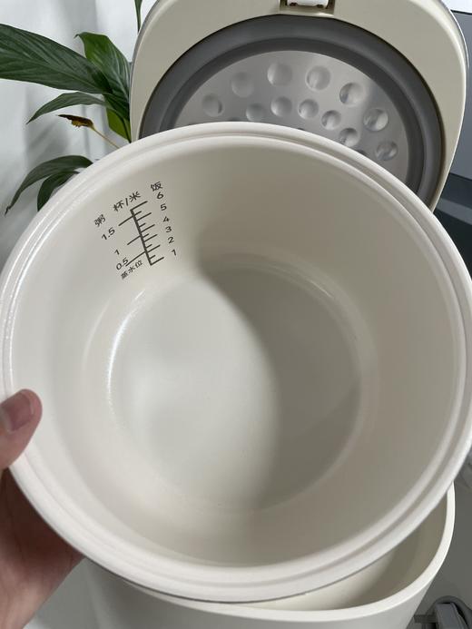 【低糖本味 粒粒皆甜 】倾厨迷你低糖饭煲3L 双感温探头 不粘内胆 触控面板 24h预约 可精煮或低糖 纳米陶瓷釉内胆 汤粥防溢出 底部隐藏把手 商品图11