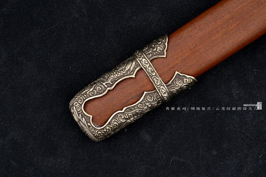 三希堂  青骓系列  云龙纹破阵唐大刀  未开刃 商品图7