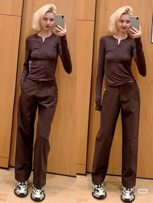 lulu ｜ hold tight同款纽扣亨利衫 商品图5