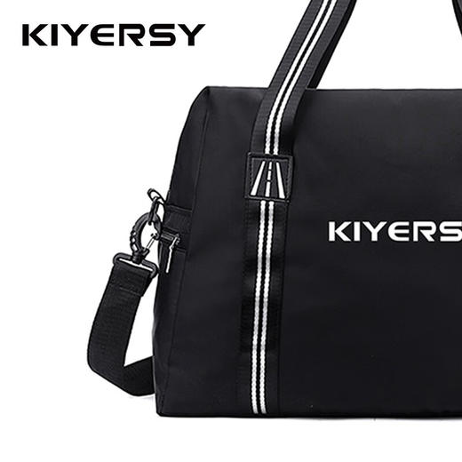 凯亚仕（KIYERSY）时尚运动健身包收纳包旅行包KYS-B8912 黑色 商品图1