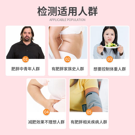 【晓飞检健康】肥胖溯源及健康减重基因检测xfjzc001-g014 商品图4