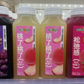 【超市】味全每日C 100%水蜜桃300ml