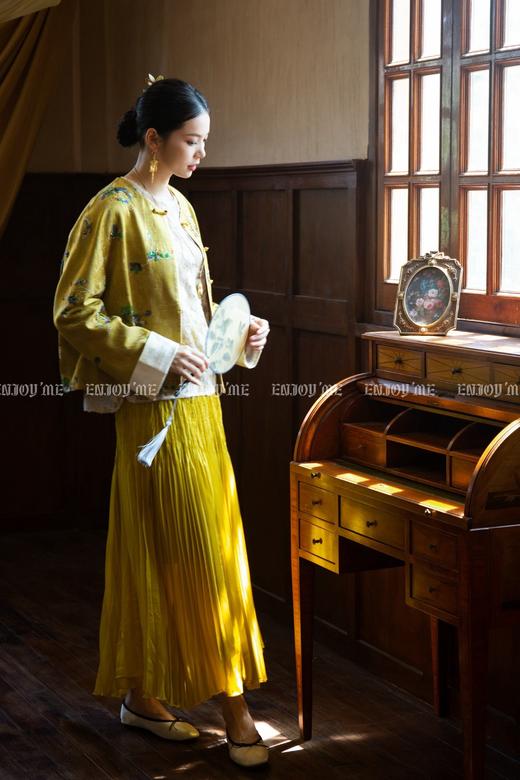 【门店同款】ENJOY秋季云敛-东方画笔刺绣钉珠外套 164843320 商品图2