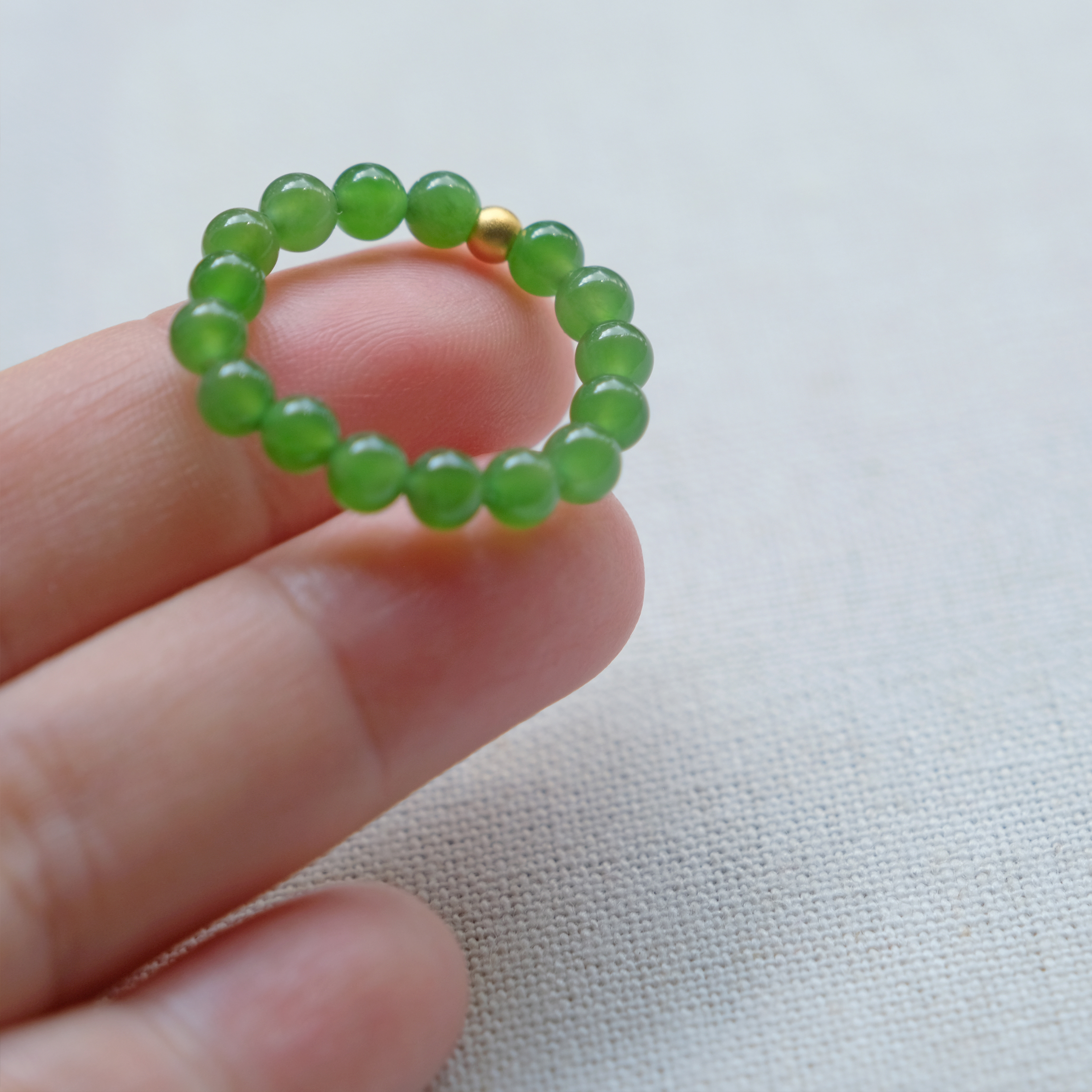 玄师造 | 碧玉戒指