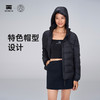 天石鹅铠甲秋冬鹅绒羽绒服女款收腰显瘦短款百搭连帽保暖G338 商品缩略图8