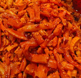 【超市】口口香麻辣块咸菜300g