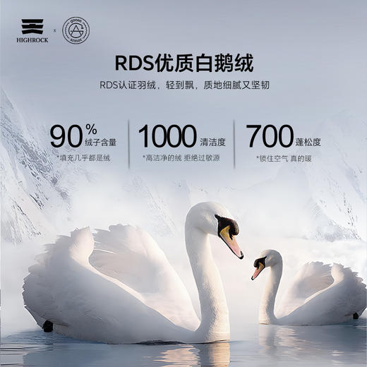 天石鹅铠甲秋冬鹅绒羽绒服女款收腰显瘦短款百搭连帽保暖G338 商品图2