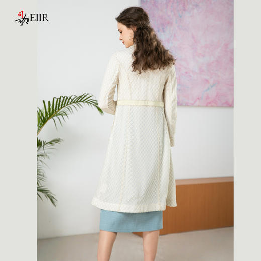 司歌绣花国风长袖优雅风衣R901038X 商品图3