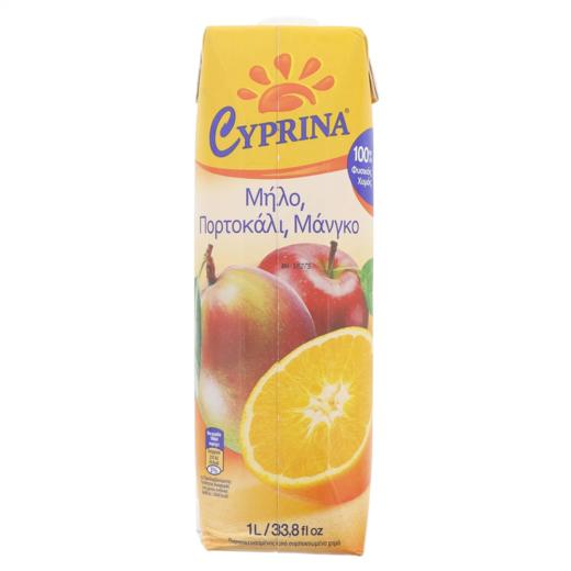 【超市】塞浦丽娜牌芒果香橙苹果混合果汁1L 商品图0