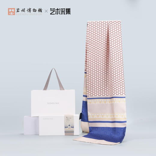 苏州博物馆 亚述纹饰长巾 商品图1