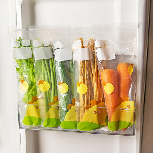 摩登主妇长条食品保鲜袋密封袋食品级家用带封口早餐袋塑封分装袋 商品图4