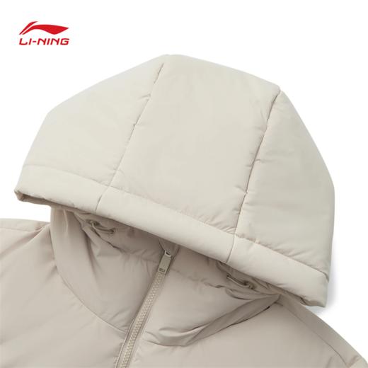 李宁男子防泼水80%鸭绒长羽绒服AYMU635 商品图12