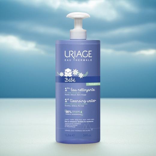 依泉Uriage婴幼儿洁肤水卸妆水1L大容量舒缓清洁 商品图2