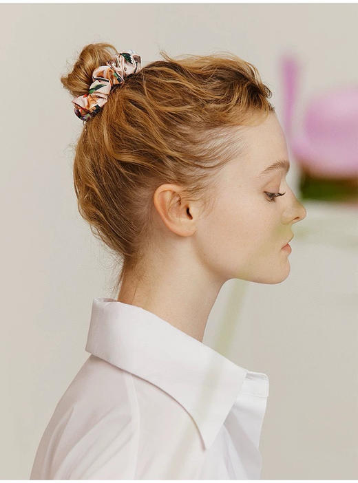 【团购】2款发圈 茜子珍珠发圈 & She's（茜子）心形发圈 马尾头绳 头饰 发饰 绑头发 丸子头 发圈皮筋 商品图2