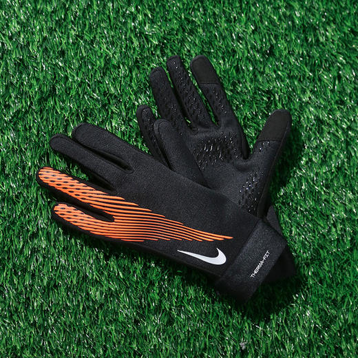 小李子正品NIKE耐克足球训练保暖手套青少年儿童款HF0547-013 商品图1