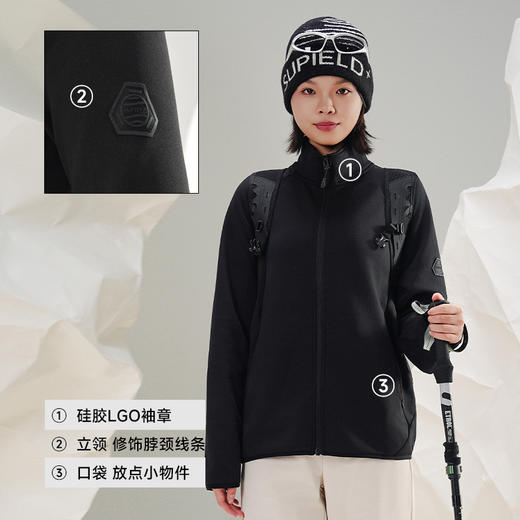 【25秋冬季新款 全面升级】素湃云感热力绒开衫外套/直筒裤W5504&W5506&W5505 云感热力绒 触肤柔软 商品图3