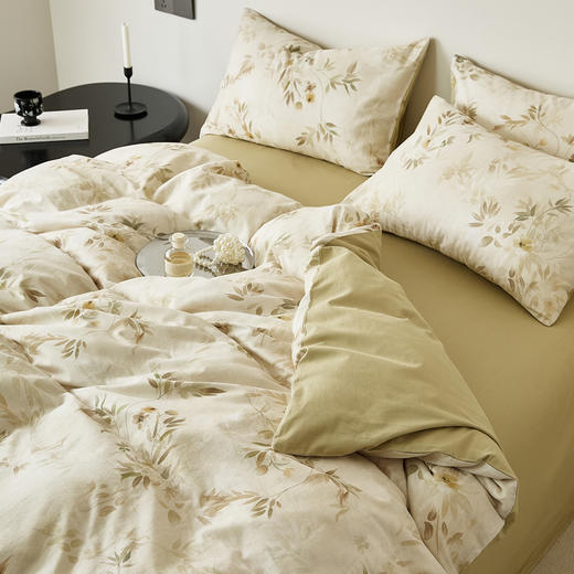 【热卖推荐】自然醒双层纱印花暗合四件套HS 商品图12